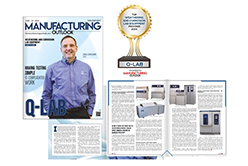 Q-Lab Featured in Manufacturing Outlook